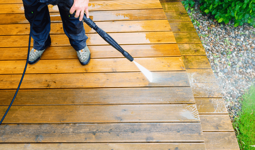 DECK CLEANING